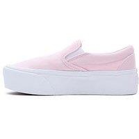 Vans Ua Classic Slip-On Stackform Trainers - Pink