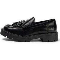 Kickers Youth Kori Tassle Leather Loafer School Shoe