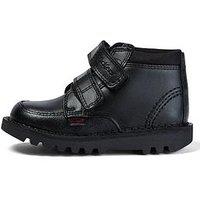 Kickers Kick Scuff Hi Leather Boot School Shoe
