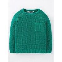 Mini V By Very Boys Knitted Jumper - Green