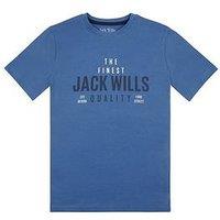 Jack Wills Boys Finest Quality T Shirt - True Navy