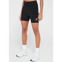 Converse Womens Retro Chuck Bike Short - Black