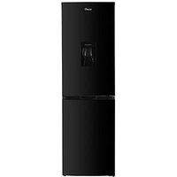 Swan Sr156130B 55Cm Wide, Total No Frost, 50/50 Split, Water Dispenser, Fridge Freezer - Black