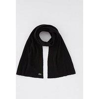 Lacoste Wool Scarf - Black