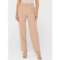 V By Very Tapered Leg Fashion Trousers - Brown