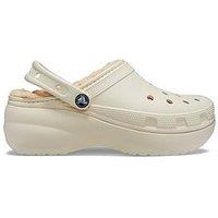 Crocs Classic Platform Lined - Bone