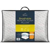 Snuggledown Of Norway Bliss Extra Deep Breathable Pillow - White