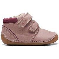 Boys Clarks Soft Hook & Loop Ankle Boots 'Tiny Play T'