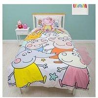 Peppa Pig Playful Single Duvet Set - Multi