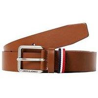 Jack & Jones Leather Belt - Brown