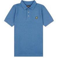 Lyle & Scott Boys Classic Polo Shirt - Blue Horizon
