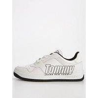 Tommy Jeans Tjm Basket Logo Trainer - Natural