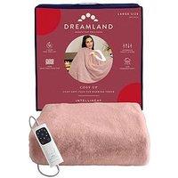 Dreamland Intelliheat Cuddle Up Heated Throw - Pink
