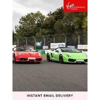 Virgin Experience Days Digital Voucher Four Supercar Blast Plus High Speed Passenger Ride And Photo