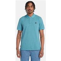Timberland Ss Millers River Pique Polo - Blue