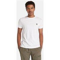 Timberland Short Sleeve Dunstan River Jersey Crew T-Shirt - White