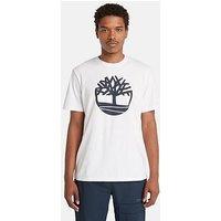 Timberland Kennebec River Short Sleeve Tree Logo T-Shirt - White