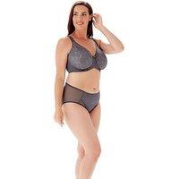 Berlei Beauty Lace Non Padded Underwire Everyday Minimiser Bra - Dark Grey