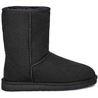 Ugg Mens Boots Classic Short Casual Pull-On Ankle Outdoor Suede Leather