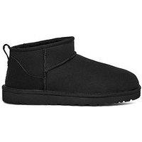 Ugg Men'S Classic Ultra Mini Boots- Black
