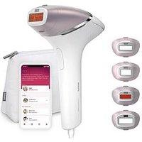 Philips Lumea 8000 Series, Ipl Hair Removal Device, Senseiq Technology, 4 Attachments For Body, Face, Bikini And Underarms, Bri947/00