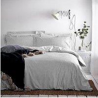 Yard Hebden 100% Cotton Duvet Set - Grey
