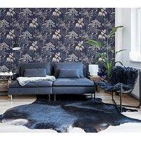 Arthouse Japanese Garden Blue Wallpaper
