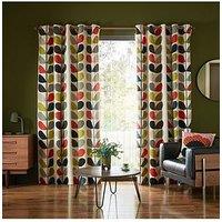 Orla Kiely Multi Stem Eyelet Curtains 46X72
