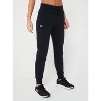 Under Armour Women'S Training Rival Fleece Joggers - Black