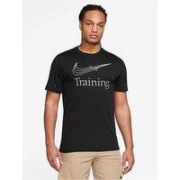 Nike Dri Fit Training T-Shirt - Black