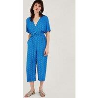 Monsoon Diamond Print Jumpsuit