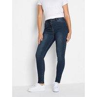 Long Tall Sally Washed Blue Ava Skinny Jean