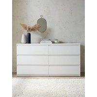 Very Home Lisson 6 Drawer Chest - White - Fsc Certified