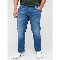 Jack & Jones Plus Glenn Slim Fit Jeans - Dark Wash
