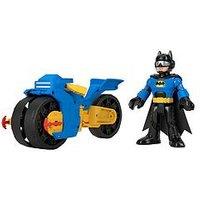 Imaginext Dc Super Friends Xl Batcycle & Batman Playset