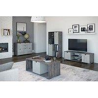 One Call Hollis Ready Assembled Corner Tv Unit - Fits Up To 45 Inch Tv