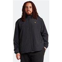 Lyle & Scott Lyle & Scott Big & Tall Zip Through Hooded Jacket - Black