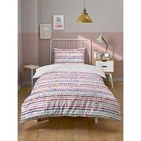 Copenhagen Home Mini Scandi Waves Duvet Cover Set - Multi