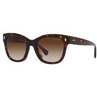Ralph Oval Acetate Sunglasses - Brown
