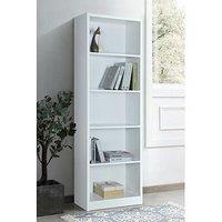 Very Home Metro Tall Wide Bookcase - White - Fsc Certified