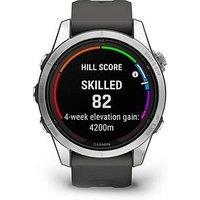 Garmin Fenix 7S Pro Solar - Stainless Steel Graphite Band