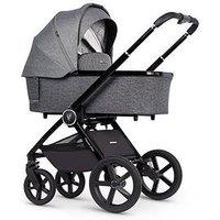 Venicci Upline 3-In-1 Plus Base - 12 Piece Travel System - Slate Grey