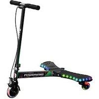 Razor Lightshow Powerwing Scooter For Kids 6+, Led - Black