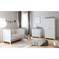 Little Acorns Classic 2-Tone 3-Piece Furniture Set - White/Grey