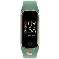 Radley Ladies Series 8 Palm Leaf Green Silicone Strap Watch