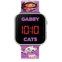 Disney Gabby Purple Printed Strap Led Watch