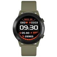 Reflex Active Series 18 Khaki Smart Watch With Built-In Gps, Full Colour Touch Screen And Up To 10 D