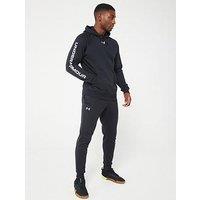 Under Armour Men'S Training Rival Fleece Tracksuit - Black/White