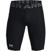 Under Armour Men'S Heatgear Armour Long Shorts - Black/White