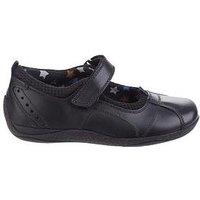 Hush Puppies Cindy Snr School Shoe - Black